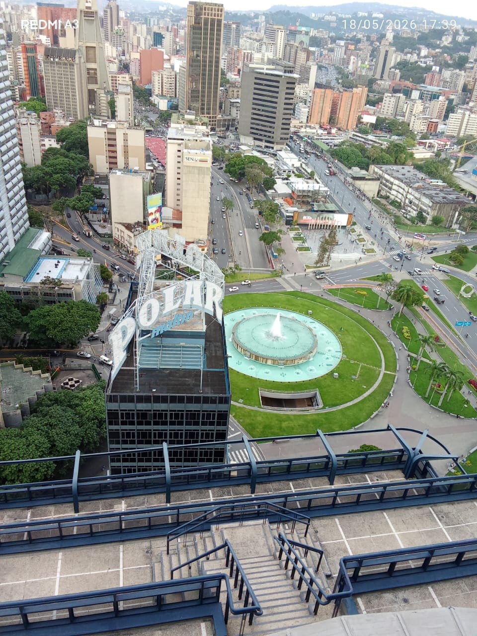 Terraza vista ciudad